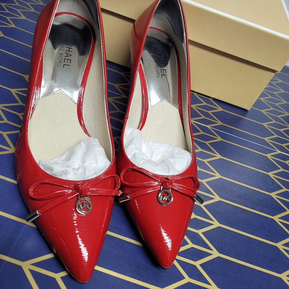 New Michael Kors Nancy Mid Pump 7M